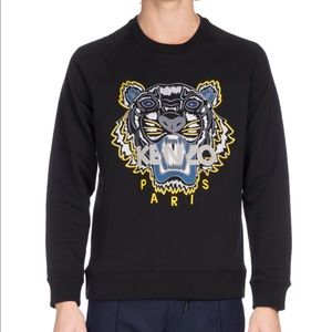 Kenzo Embroidered Tiger Logo Sweatshirt